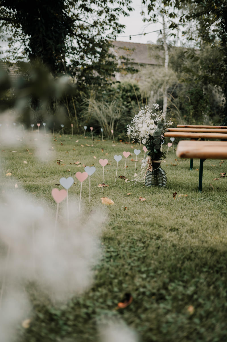 Mariage Moody, Clos de la robe